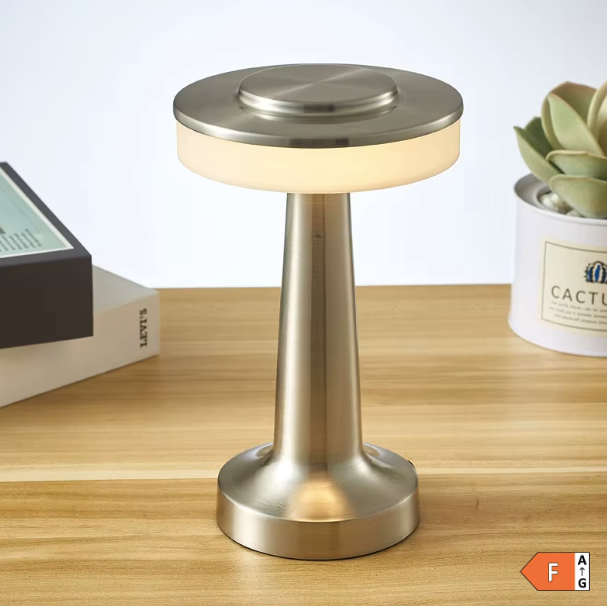 Lâmpada UFO Prateado