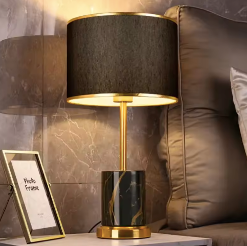 Lâmpada Lampshade Preto