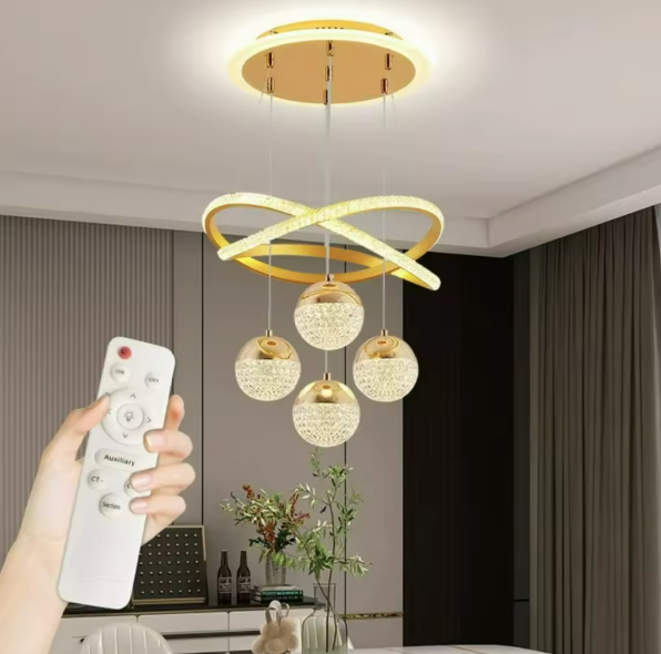 Lâmpada Pendente Luminaire Dourado