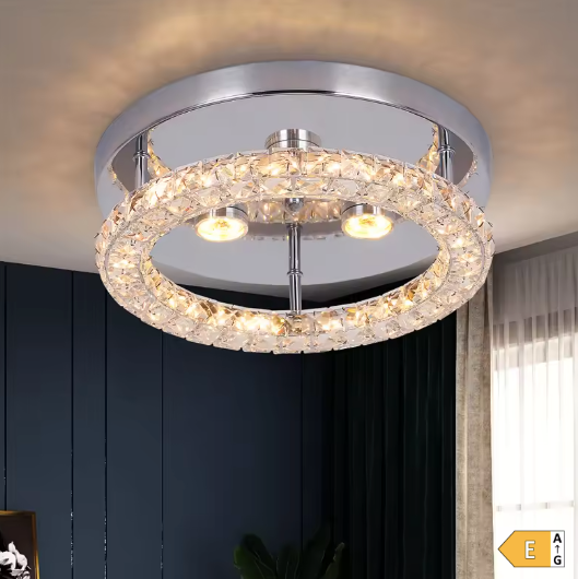 Lustre Cristal K9 Circular