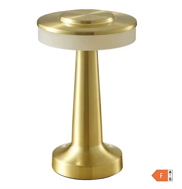 Lâmpada UFO Dourado