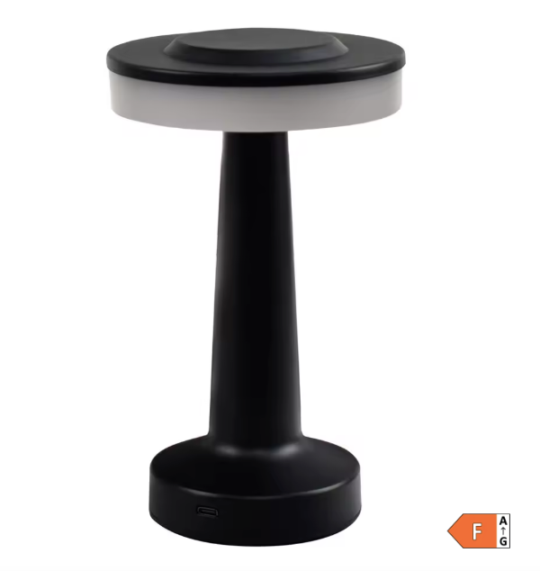 Lâmpada UFO Preto