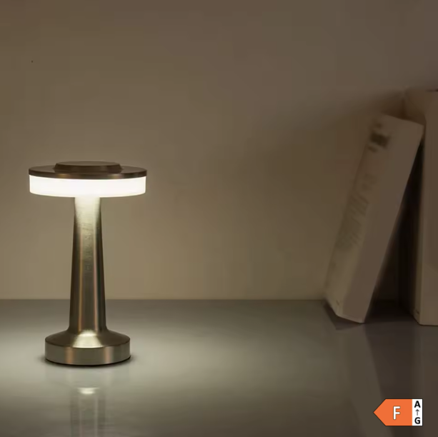 Lâmpada UFO Dourado