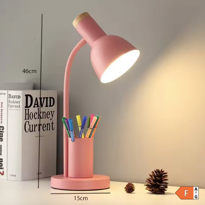 Lâmpada Colorida Rosa